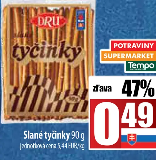 Slané tyčinky