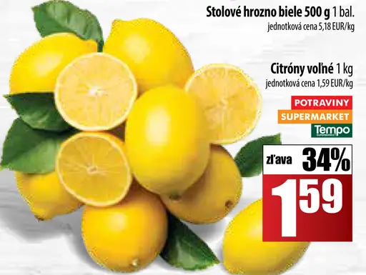 Stolové hrozno biele