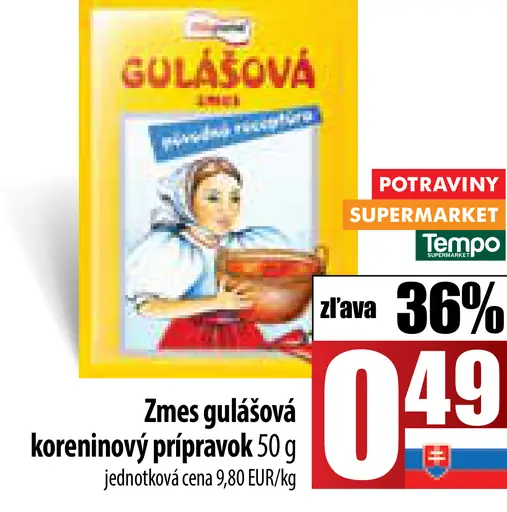 Zmes gulášová