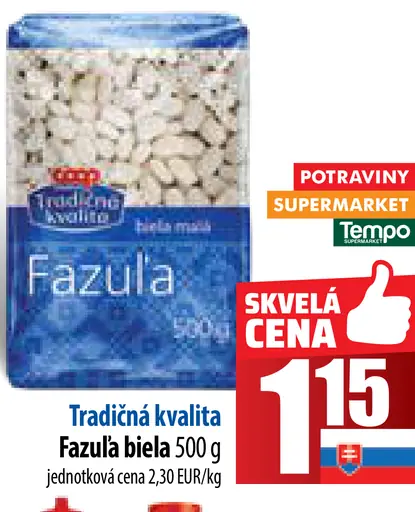 Fazuľa biela