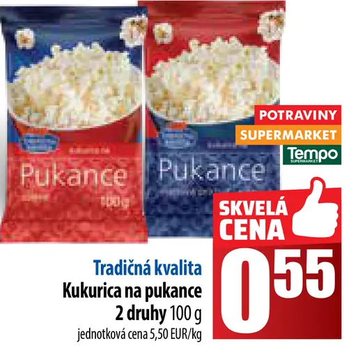 Kukurica na pukanie