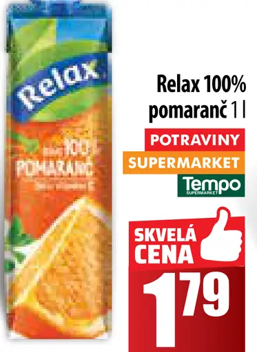 Relax 100 % pomaranč