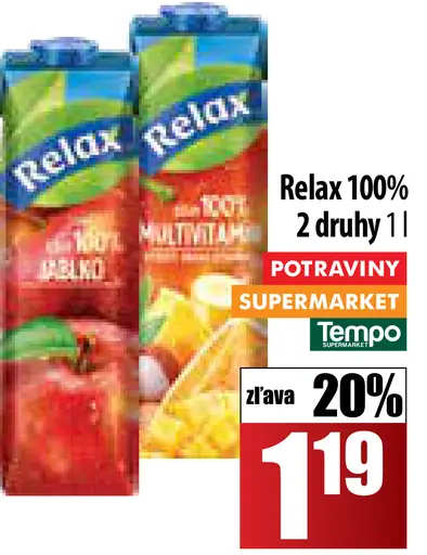 Relax 100% jablko