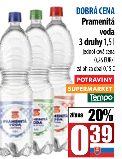 Pramenitá voda