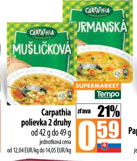 Carpathia polievka