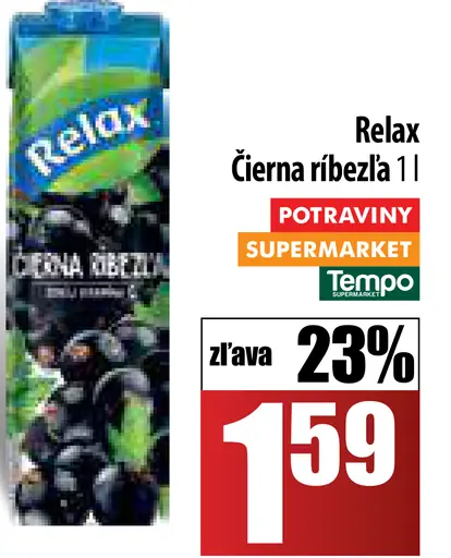 Relax Čierna ríbezľa