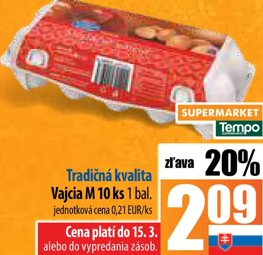 Tradičná kvalita Vajcia