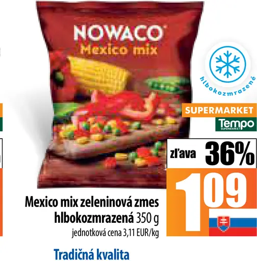 Mexico mix zeleninová zmes