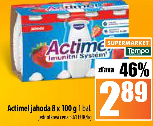 Actimel jahoda