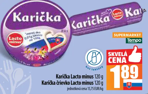 Karička Lacto minus / Karička črievko Lacto minus