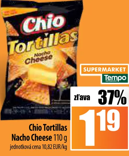 Chio Tortillas Nacho Cheese