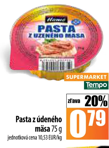 Pasta z údeného mäsa