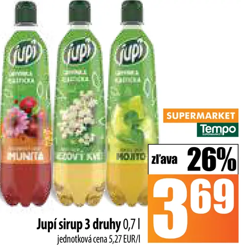 Jupí sirup