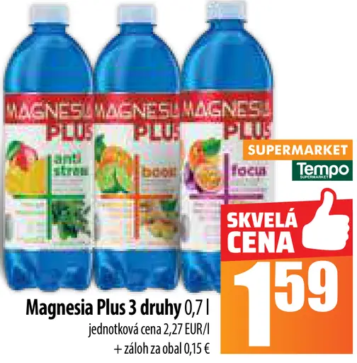 Magnesia Plus nápoj