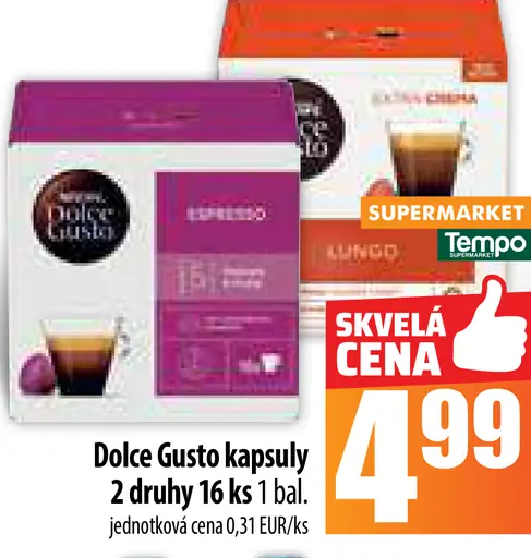 Dolce Gusto kapsuly