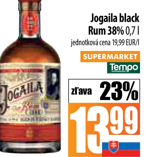 Jogaila black Rum