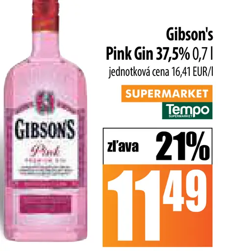 Gibson's Gin Pink