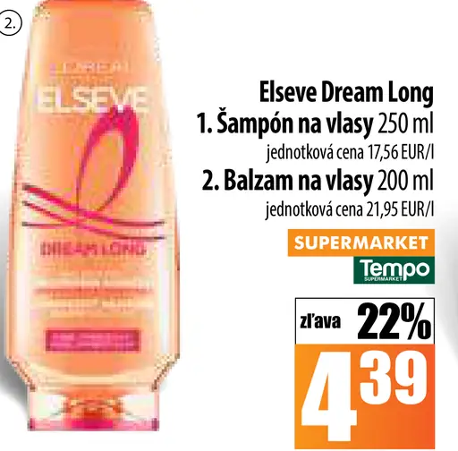 Elseve Dream Long šampón na vlasy