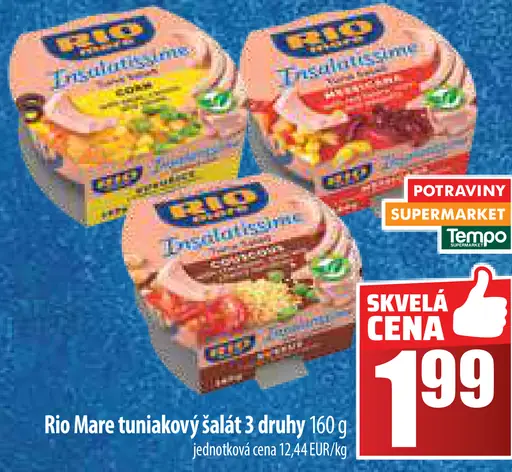 Rio Mare tuniakový šalát 3 druhy