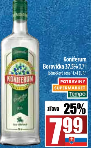 Koniferum Borovička 37,5%