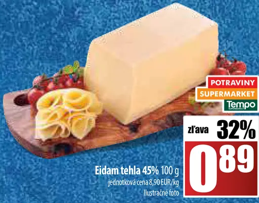 Eidam tehla 45%