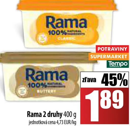 Rama 2 druhy