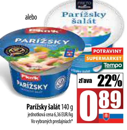 Parížsky šalát