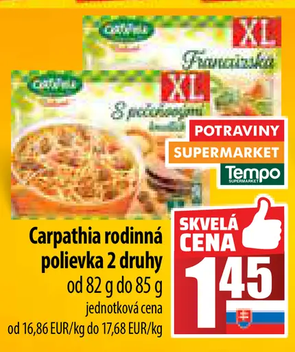 Carpathia rodinná polievka