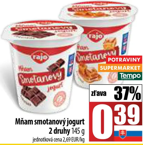 Mňam smotanový jogurt