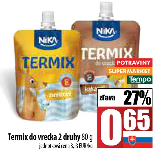 Nika termix do vrecka