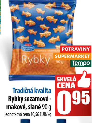 Tradičná kvalita Rybky sezamové