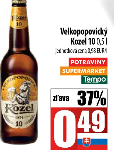Kozel plechovka
