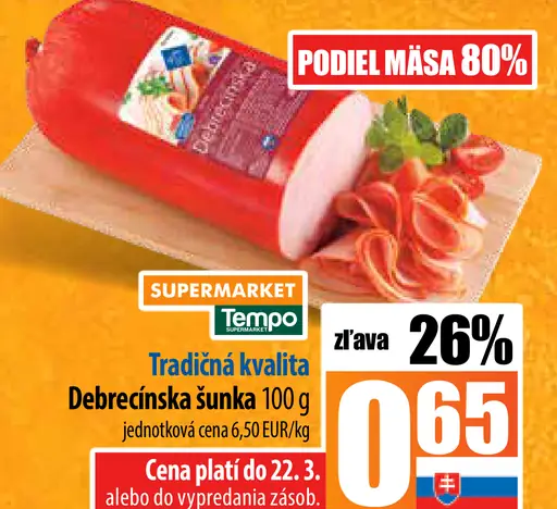 Debrecínska šunka