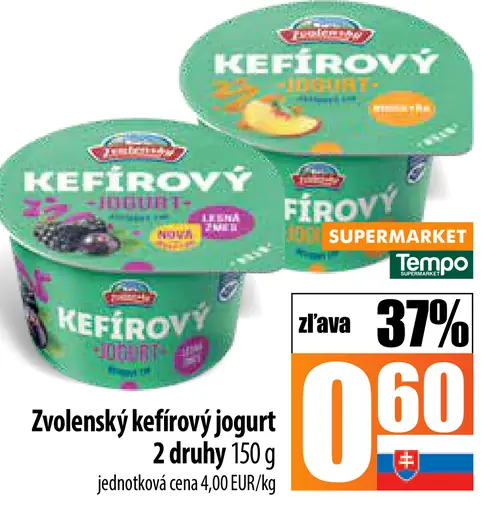 Milsy Zvolenský kefírový jogurt