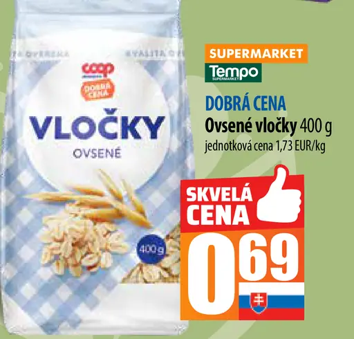 Dobrá cena Vločky ovsené