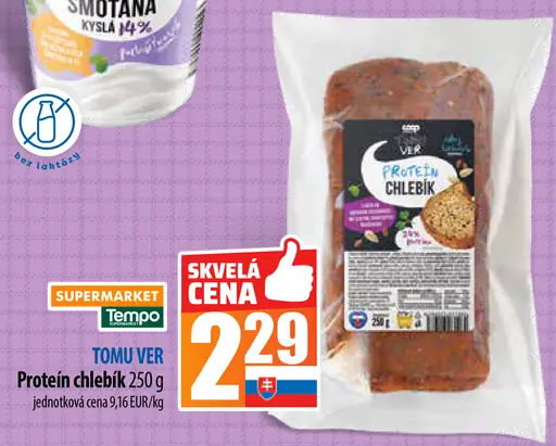 Coop Tomu Ver Proteín chlebík
