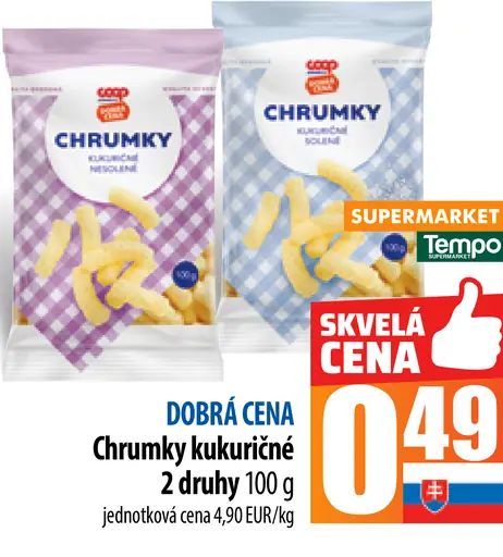 Coop Chrumky kukuričné