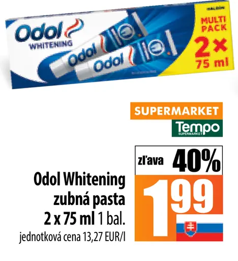 Odol Whitening zubná pasta