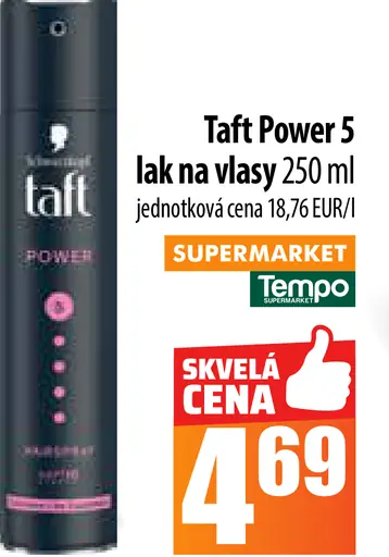 Taft Power 5 lak na vlasy