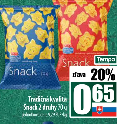 Tradičná kvalita Snack