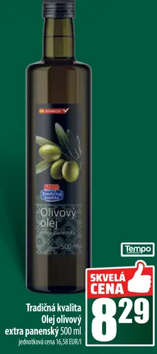 Tradičná kvalita Olivový olej extra panenský