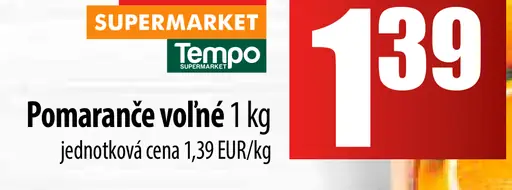 Pomaranče voľné