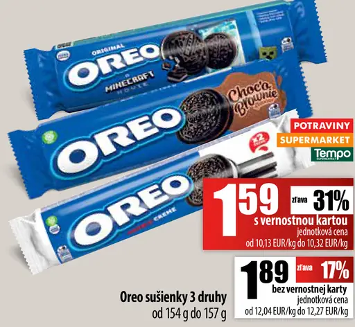 Oreo sušienky