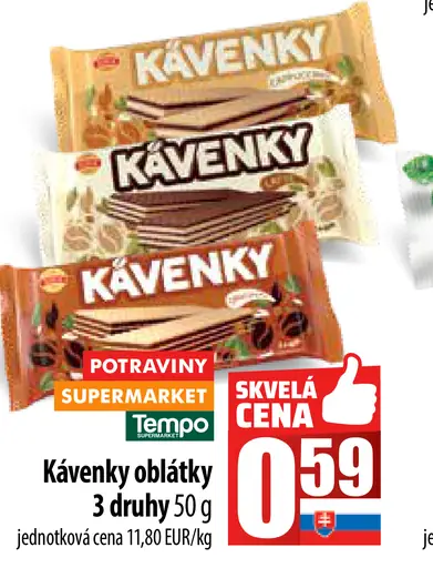 Kávenky oblátky