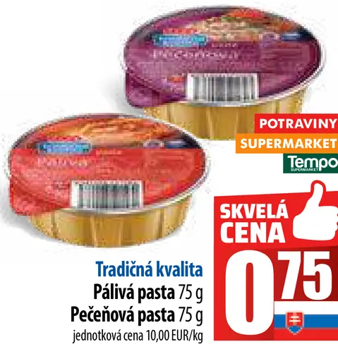Tradičná Pečeňová pasta