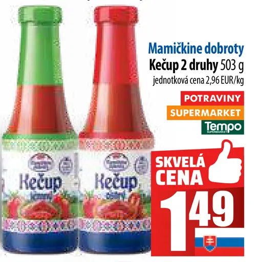 Mamické dobroty Kečup