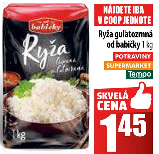 Bask ryža guľatozrnná