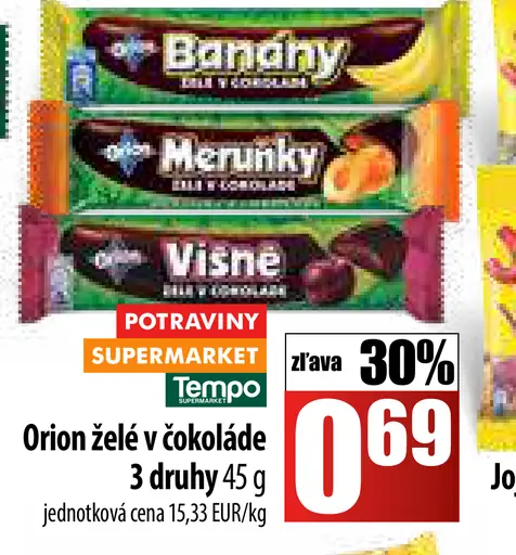 Orion želé v čokoláde
