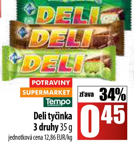 Deli tyčinka