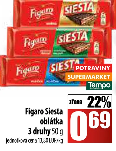Figaro Siesta oblátka
